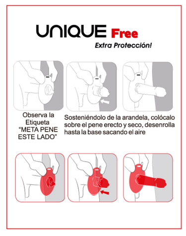 Preservativi con Copertura Completa e Anello di Sicurezza, Ultraluce